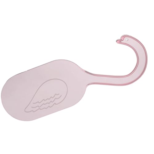 Milisten Lève-Matelas Transparent Rose pour Maison, Outil de Levage Léger et Réutilisable, Cale Ergonomique pour Rehausser Matelas, Facilite Le Changement...