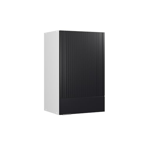 Vicco Pensile Da Cucina Nero A Righe 45 Cm