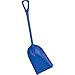 Remco 69823 Hygienic Shovel, Polypropylene Blade, Non-Sparking, 1 Piece, 27", Blue