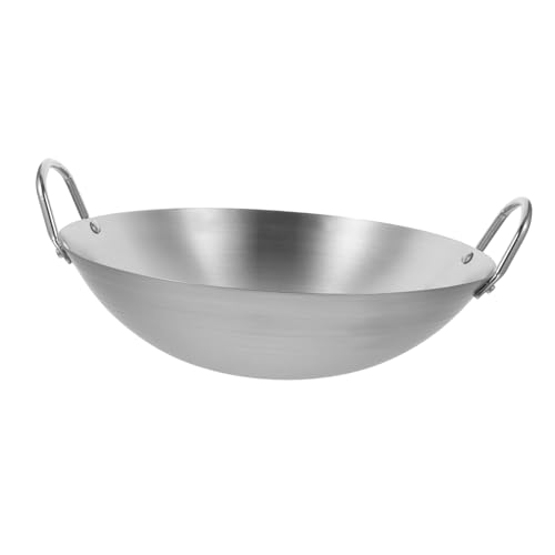 Wok grueso con doble asa para cocción en estufas de inducción miniatura 1