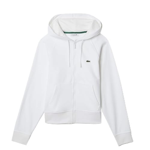 Lacoste Damen Sf9213 Sweatshirts, weiß, 42