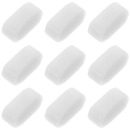 Garneck Lot de 10 Barres D'agitation Cylindriques en Ptfe 3x6 Mm, Tiges Magnétiques Résistantes Haute Température pour Agitateur de Liquide en Laboratoire, Usage Plaque Réutilisable