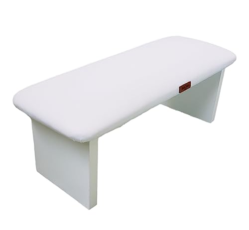 Apoio de Mão Para Manicure Pedicure Nail Designer Unha de Gel Profissional (Branco)