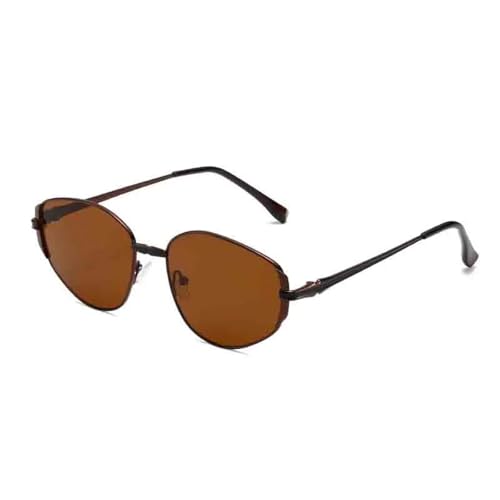 Lunettes de soleil ovales femme UV400 accessoire élégant