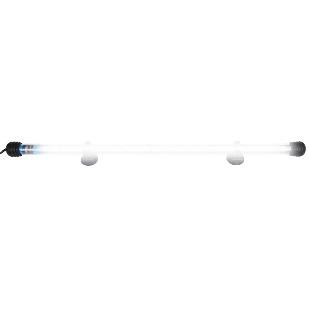 Lampe LED Aquarium 48 cm Blanc Froid IP67 Submersible pour Eau Douce et mer, éclairage Plantes et Poissons récifal, Rampe Tube néon dimmable pour Terrarium Bassin