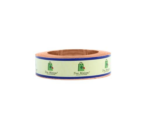 Image of Copper Strip | 0.5 INCH | Pack of 1 | Vastu Copper Strip for Toilet | Vastu Strip Remedy | Width-12mm, Thikness-0.2mm, Length-8 Feet Approx
