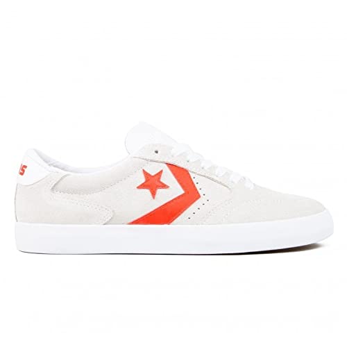 Converse Checkpoint Pro OX Unisex White and Red Low Top Sneakers Size 7 Men / 8.5 Women
