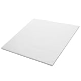 Alasum Weißes Quadratisches Packpapier 100 Stück zum Schutz von Zerbrechlichen Glas und Keramikwaren Leichtes Umzugspapier als Füllmaterial für Umzug und Versand