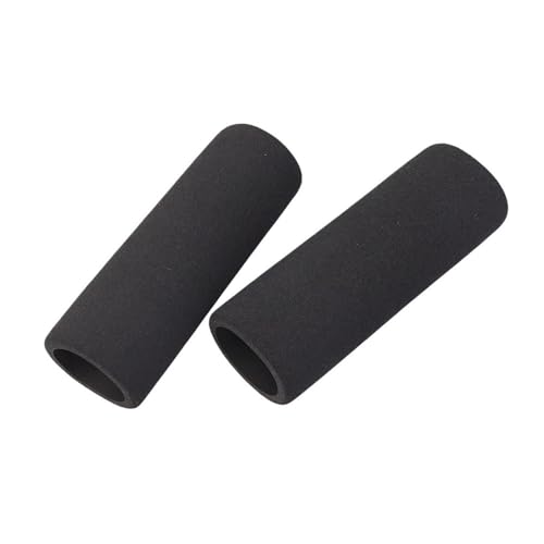 Poignées de guidon de moto en mousse Premium | Ensemble de 4 pièces anti-vibrations confort