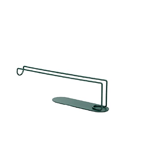 RUHEN Portarrollos de Papel higiénico de Hierro Forjado para Pared, Soporte para Toallas de Papel, sin Perforaciones, Estante de Almacenamiento Multifuncional para Cocina y baño, práctico