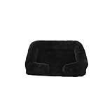 AidSci Hundebett Hunde, rutschfest Klein Katzenbett, Hundekissen Waschbar Abnehmbar, Weiche Flauschige Hundematte mit rutschfest Unterseite Katzenkissen für Balkon Wohnzimmer Reisen 40X35X12CM (G)