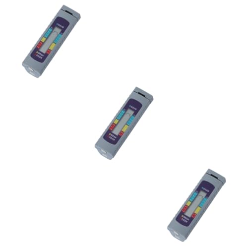 UKCOCO 3 Piezas comprobador de capacidad de la batería comprobador