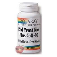 Solaray - Red Yeast Rice plus CoQ-10 600/30mg - 90ct Vcp