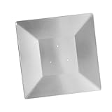 mophrati Praktischer, pyramidenförmiger Terrassen Heizreflektor – Langlebiger, quadratischer Ersatz für ein verbessertes Heizerlebnis im Freien – Reflektorabdeckung für, Lochabstand 11 cm