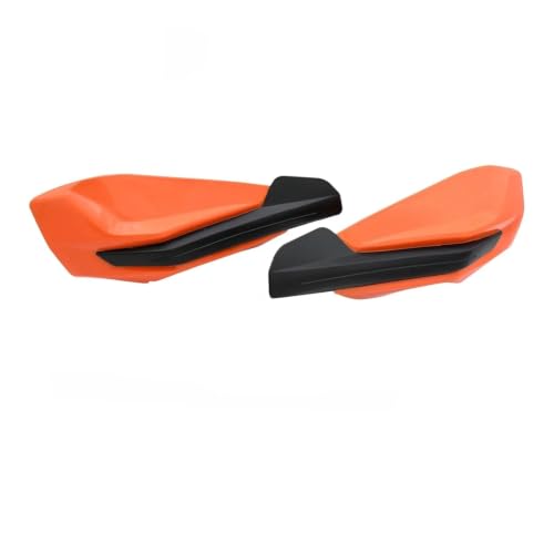 Protège-mains moto orange contre les projections de pierres pour SX et EXC