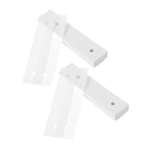 FOMIYES 2 Optometre Accessories Eyeglass Accessories Optical Chin Rest Accessory Sanitary Safety Optometry Supplies Safety Optometry Accessory Equipment Accessory Paper White