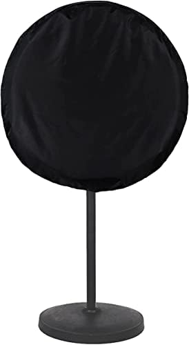 Ziivita Fan Cover - Outdoor Waterproof Fan Covers - Outside Large Stand up Pedestal and Wall Mount Industrial Fan Cover in Heavy Duty Material
