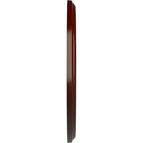 Image of 15 3 /4 inchOD x 3 7 /8 inchID x 3 /4 inchP Berkshire Ceiling Medallion (Fits Canopies up to 7 inch), Hand-Painted Brushed Mahogany