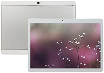 10 inch Android Tablet PC, 4GB RAM 64GB ROM Storage, 2MP + 5MP Dual Camera, 1280 * 800 IPS HD Display, Octa Core Processor Android, WiFi, Metal Body, Silver