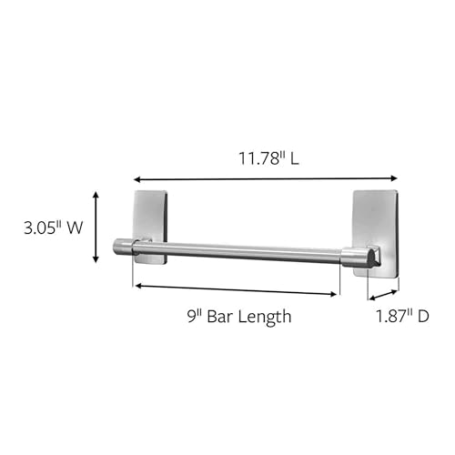 Image of Command Towel Bar with Water Resistant Strips, Organize Your Bathroom, Easy to Open Packaging