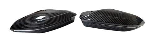 Coque rétroviseur BMW G60 i5 et M5 G90 look carbone pour rétroviseur latéral LHD 2024 2025