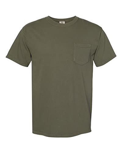 Image of Comfort Colors Men's Adult Short Sleeve Pocket T-Shirt (6030) Sage