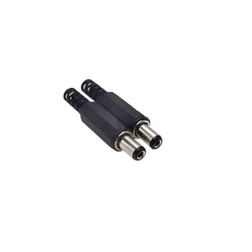 Adaptateur en plastique 3.5mm x 1.35mm mâle, connecteur DIY pour alimentation électrique DC