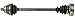 Cardone Industries 60-7119 Cv Axle Assembly - Reman