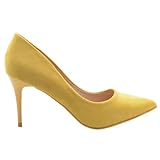 zapatos salon amarillos salon mujer salón fiesta salon señora zapato de salon zapato de señora zapato de mujer SALON AMARILLO salon tacon fino salon basico