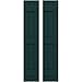 Ekena Millwork ARW401BB311X80FGH Americraft Three 3 Exterior Real Wood Joined Board-n-Batten Shutters (Per Pair), 10 1/2"W x 80"H, Thermal Green