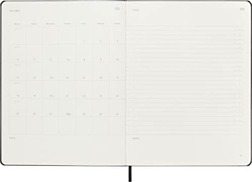 Moleskine Smart Planner Pro 2023 Weekly, 12-Month, Black