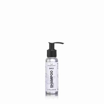 Daily Shampoo made with Organic Plant Based Ingredients, 2.7 Floz, Lavender
