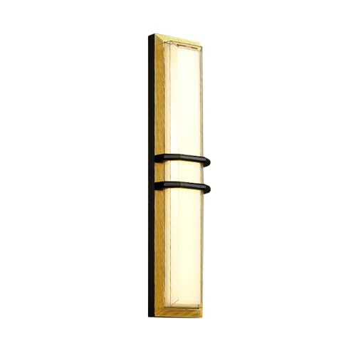 Applique murale moderne longue design épuré extérieur étanche 3000K