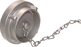 Storz-Blindkupplung 110-A (133mm), Aluminium (geschmiedet) Werkstoff:Aluminium (geschmiedet)