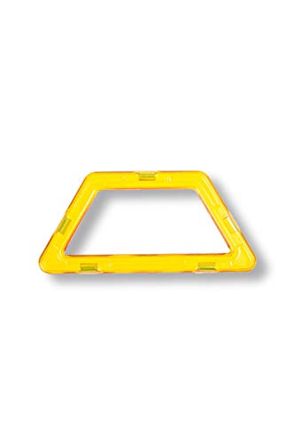 マグプレイヤー Magplayer 【台形】 単品 ばら売り 追加 お試しパック 補充パック マグネットブロック 創造力を育てる知育玩具 想像力 磁石 【4ピース】 (台形)