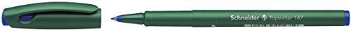 قلم فايبر شنايدر توب كليتر 147 قلم فايبر اخضر فاتح، ازرق