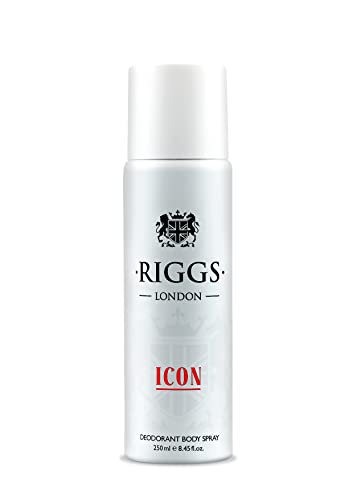 RIGGS LONDON PERFUMED DEODORANT BODY SPRAY 250ML - ICON