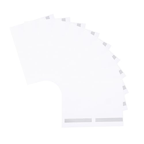 BCOATH 200piezas Película Antideslizante Para Lentes De Gafas Adhesivo Protector Resistente Al Procesamiento Transparentes Para Tiendas De Óptica