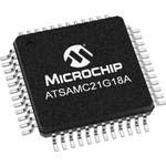 Microchip Technology, ATSAMC21G18A-AUT, MCU - 32-bit ARM Cortex M0+ - 256KB Flash - 32KB SRAM - 3.3V/5V - 48-Pin TQFP - Tape&Reel (5 Item/s)