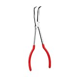 LeeQinersw Pinza a Lungo Portata crogiolo crogiolo con Manico Comodo Pinza a Naso Lungo per appaltatori, Giorla da 90 Gradi