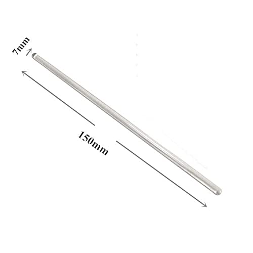 Hibatul HIB-GLSRD-1206 Pack Of 12 Lab Glass Stirring Rod 6 Inch (150Mm) Long thumb #2