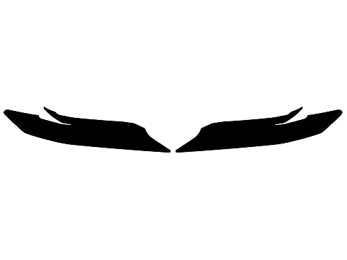 Rvinyl Headlight Tint Covers Compatible with Toyota Camry 2018-2024 - Installation Kit