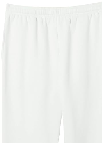 Amazon Essentials Men's Relaxed Straight Leg Fleece Open Bottom Sweatpant (Available in Big & Tall), Pale Grey, X-Small
