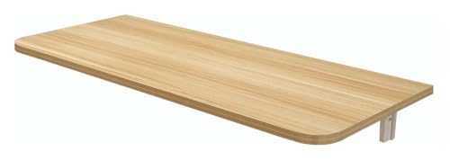 Banco da lavoro pieghevole da parete e scrivania, tavolo pieghevole multifunzione per camera da letto, bagno, balcone, design salvaspazio 61 x 40 cm