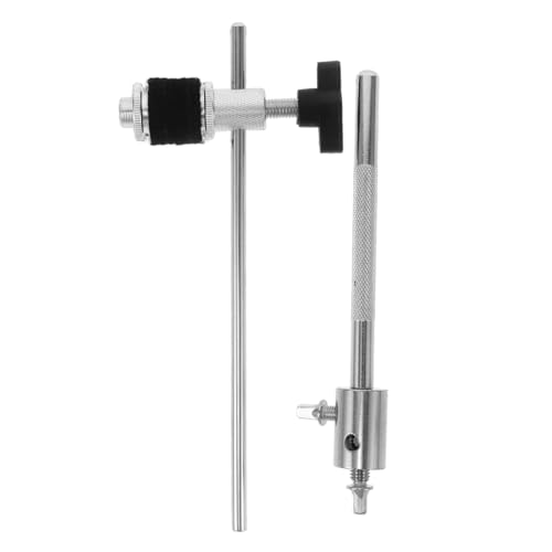 Beaupretty Soporte Extendido para Cencerro con Abrazadera y Soporte Ajustable para Platillo para Batería Kit de Piso Tom Soporte para Cencerro Instrumento Musical Hardware miniatura 1