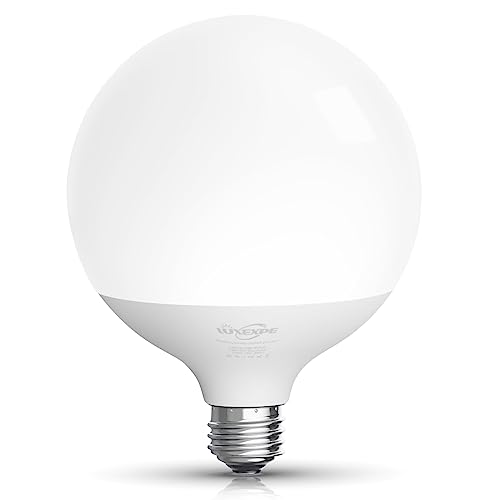 LUXEXPE E27 Screw Bulb, G120 Globe Bulb,15W(150W Equivalent) Led Bulbs Warm White 2700k Large Globe Light Bulbs,Non-Dimmable,1500 Lume Energy Saving, Perfect for Indoor Room Led Bulbs