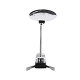 yiMANtrading 5-fache/10-fache Tischlupe mit LED-Licht, verstellbare Schwanenhals-Leselupe für Schmuckherstellung, Dual-Modus-Ständer und Clip-Basis mit heller Beleuchtung für