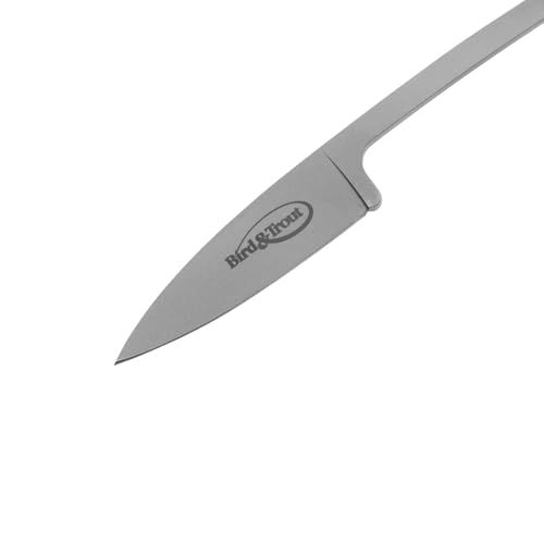 Image of Cold Steel Bird & Trout 2.25 inch Compact Lightweight Durable Japanese AUS8A Stainless Steel Fixed Blade Drop Point Outdoor Hunting Tactical One-Piece Neck Knife w /Resistant Secure-Ex Sheath