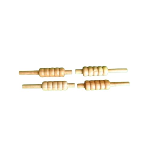 Wooden Cricket Wicket Bails Set | Natural Finish Durable Cricket Bails for Matches, Practice & Training (Pack of 4)-image-27