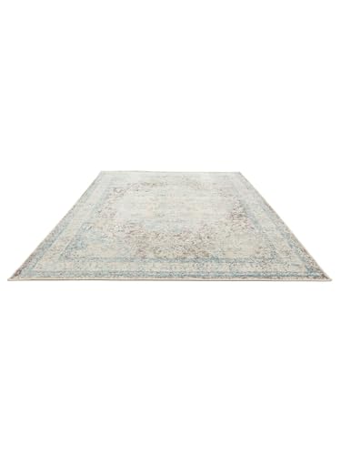 Miniatura 2 de Rugvista, Nadia, Alfombra, Pelo Corto,140 X 200 Cm, Rectangular, Moderno, Oeko-Tex Standard 100, Polypropylene, Pasillo Dormitorio Cocina, Sala De Estar, Claro, Beige